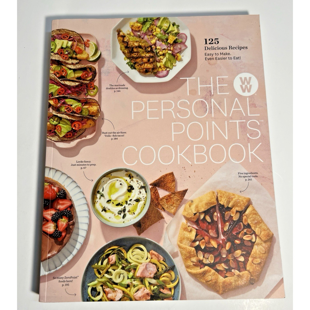 Weight Watchers WW The Personal Points Cookbook 125 Delicious Recipes Paperback